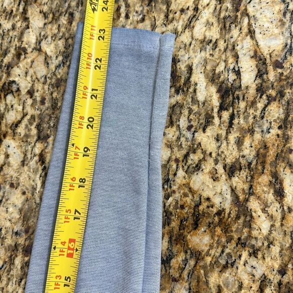 Made In Italy Foil Leopard Pattern Long Sleeve Top In Blue Size M - Picture 6 of 9